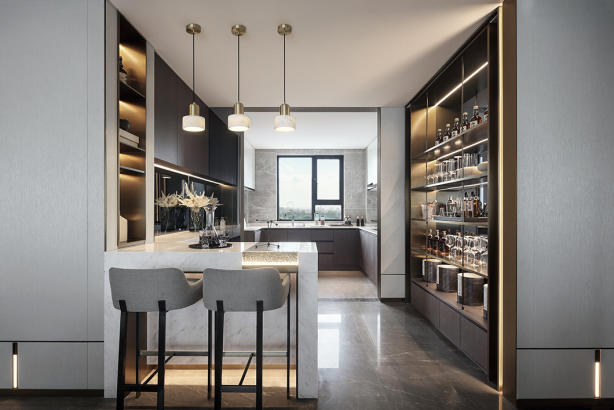 新中式風格室內設計家裝案例-廚房 新中式風格室內設計家裝案例-廚房