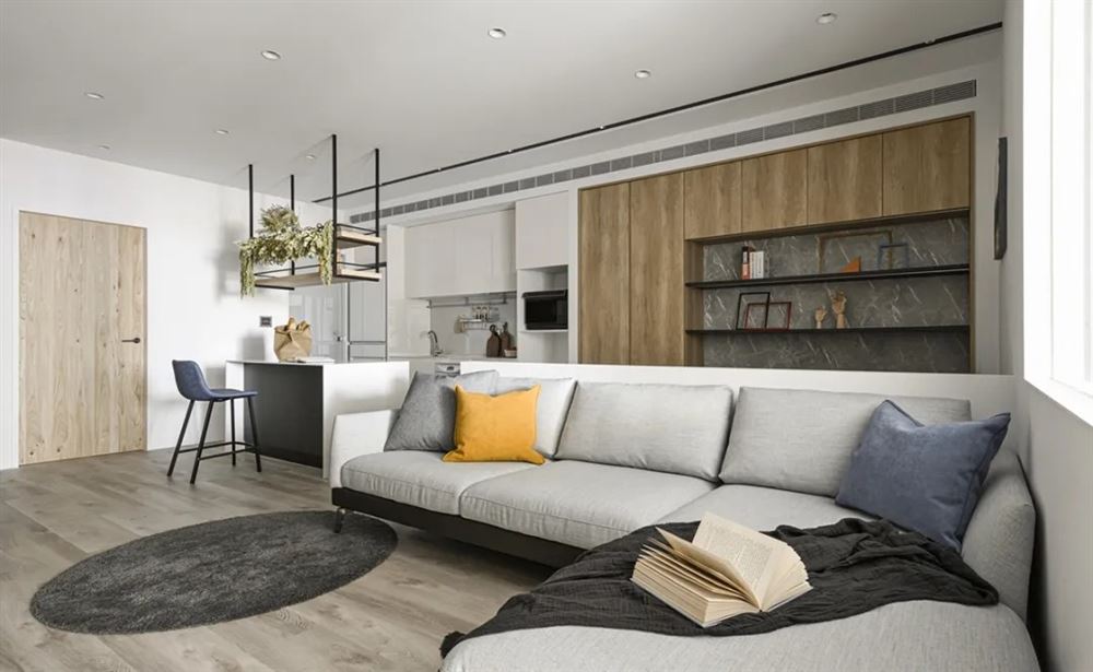 湛江市保利原宇花園北歐風格三居室裝修案例