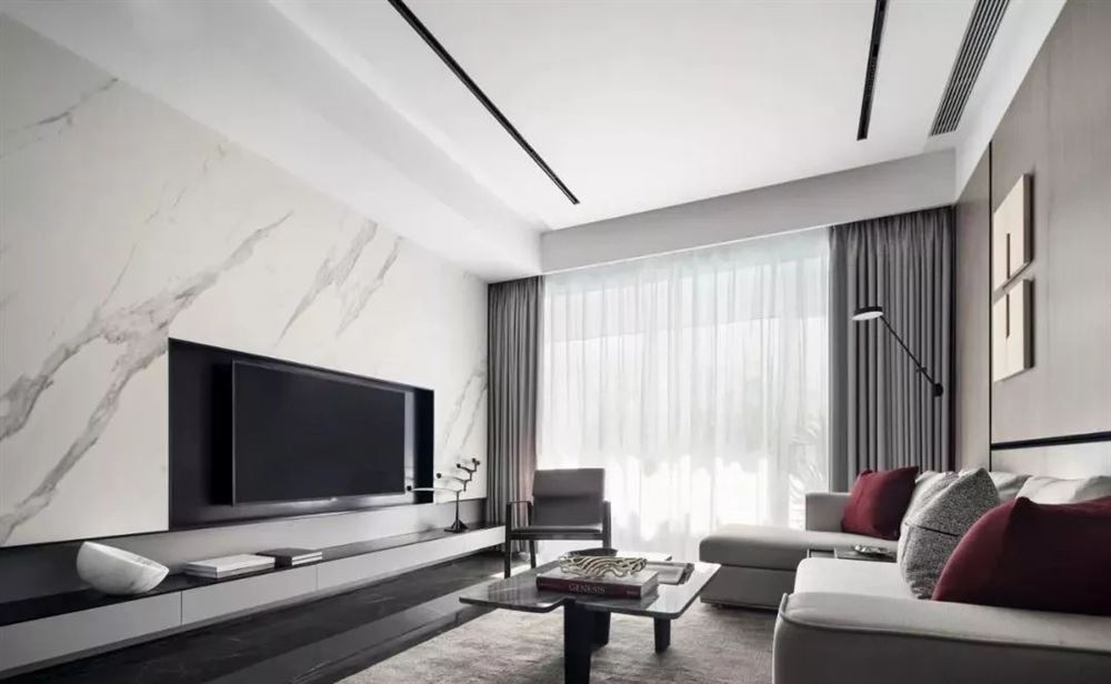 韶關(guān)市中核錦苑現(xiàn)代簡(jiǎn)約風(fēng)格三居室裝修案例