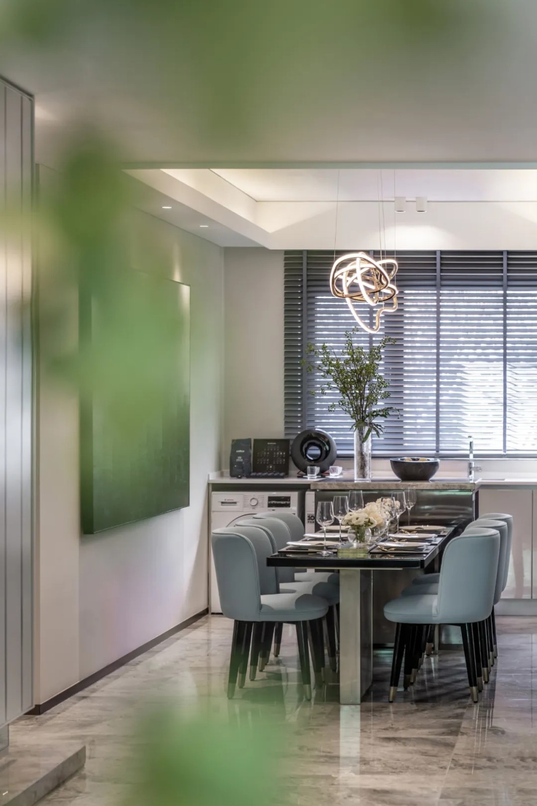 現代簡約風格室內設計家裝案例-餐廳 現代簡約風格室內設計家裝案例-餐廳
