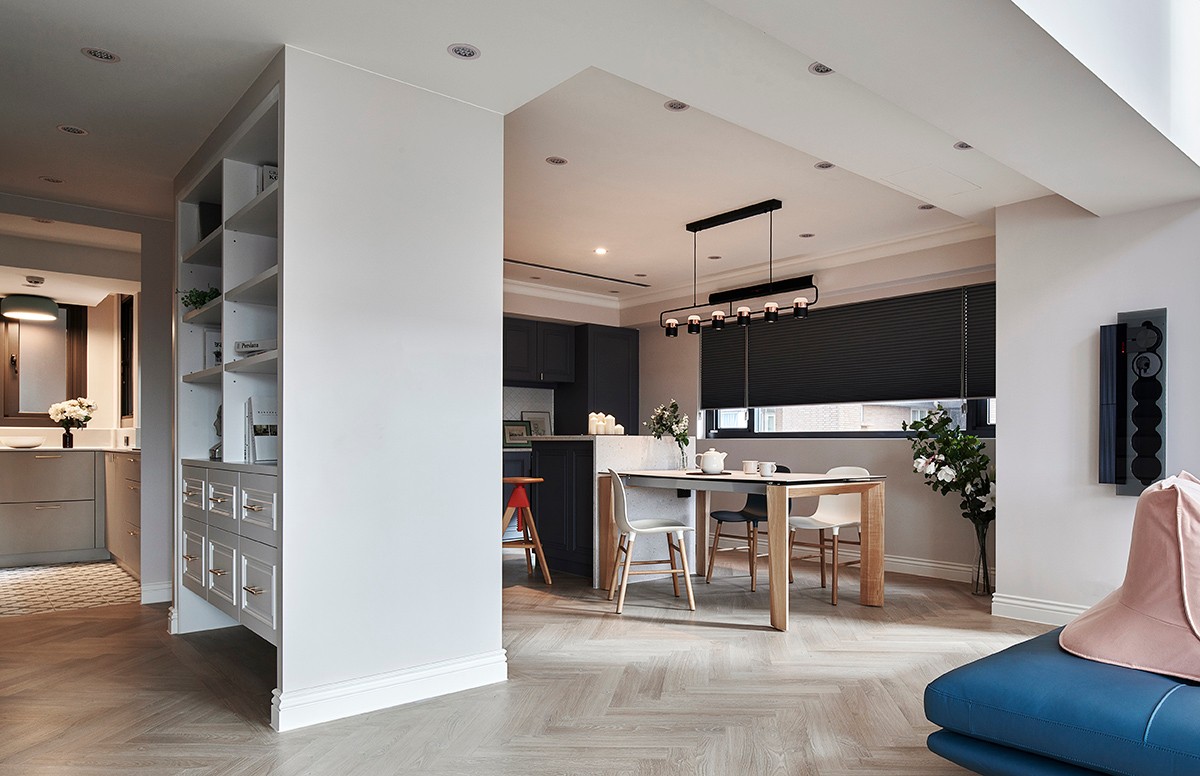 摩登美式風格家裝設計室內裝修效果圖-餐廳 摩登美式風格家裝設計室內裝修效果圖-餐廳