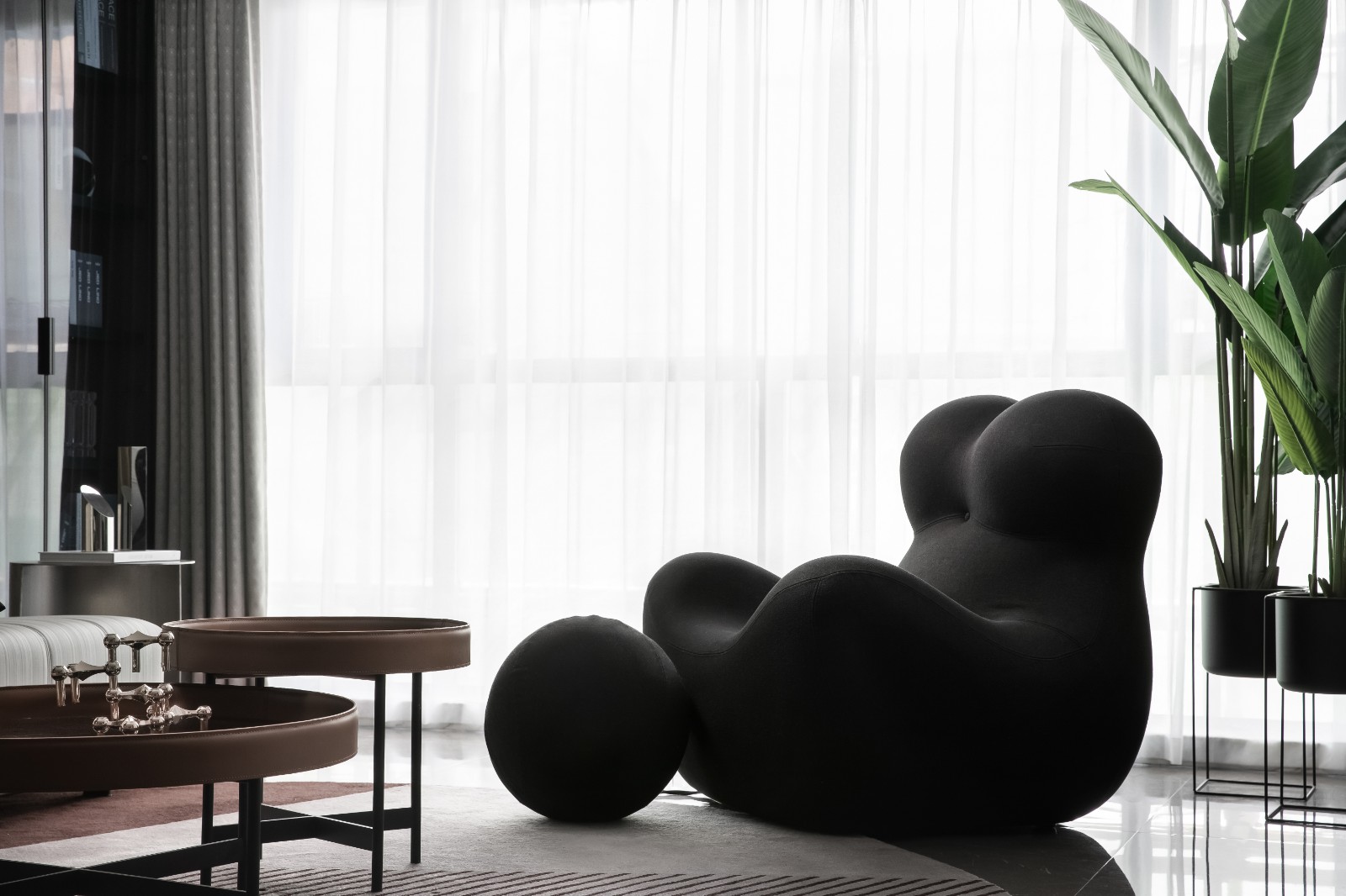 現代前衛風格家裝設計室內裝修效果圖-客廳茶幾 現代前衛風格家裝設計室內裝修效果圖-客廳茶幾