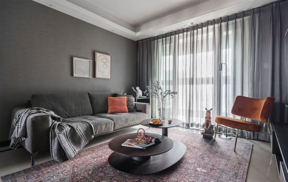 江門市幸福新村現代簡約風格三居室裝修案例