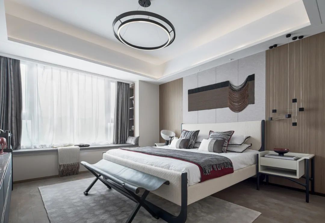 新中式風格室內設計家裝案例-主臥 新中式風格室內設計家裝案例-主臥