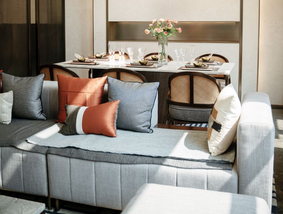 江門市匯銀江南富灣新中式風格別墅裝修案例