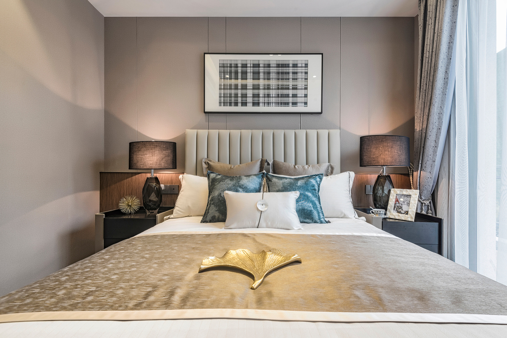 輕奢風(fēng)格別墅設(shè)計(jì)家裝案例-次臥 輕奢風(fēng)格別墅設(shè)計(jì)家裝案例-次臥