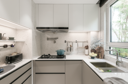 現代簡約風格室內設計家裝案例-廚房 現代簡約風格室內設計家裝案例-廚房