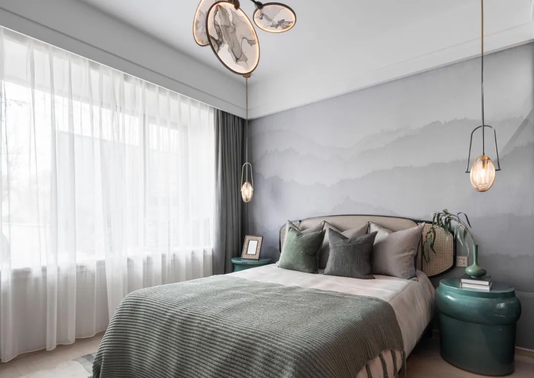 新中式風格室內設計家裝案例-次臥 新中式風格室內設計家裝案例-次臥