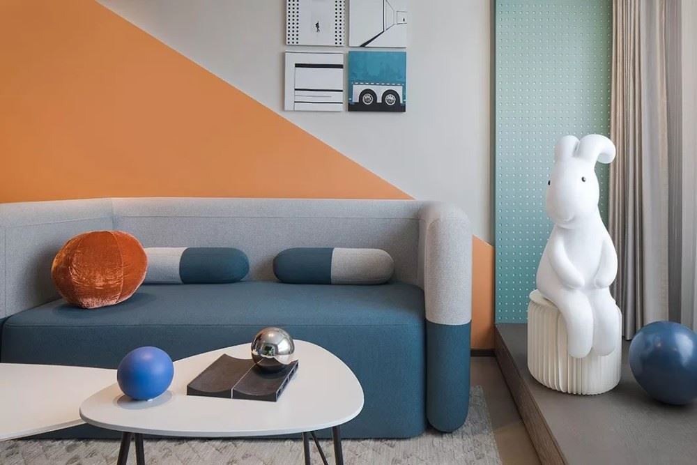 江門市幸福新村北歐風格三居室裝修案例