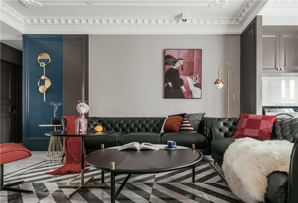 昭通市城南天驕現代簡約風格四居室裝修案例