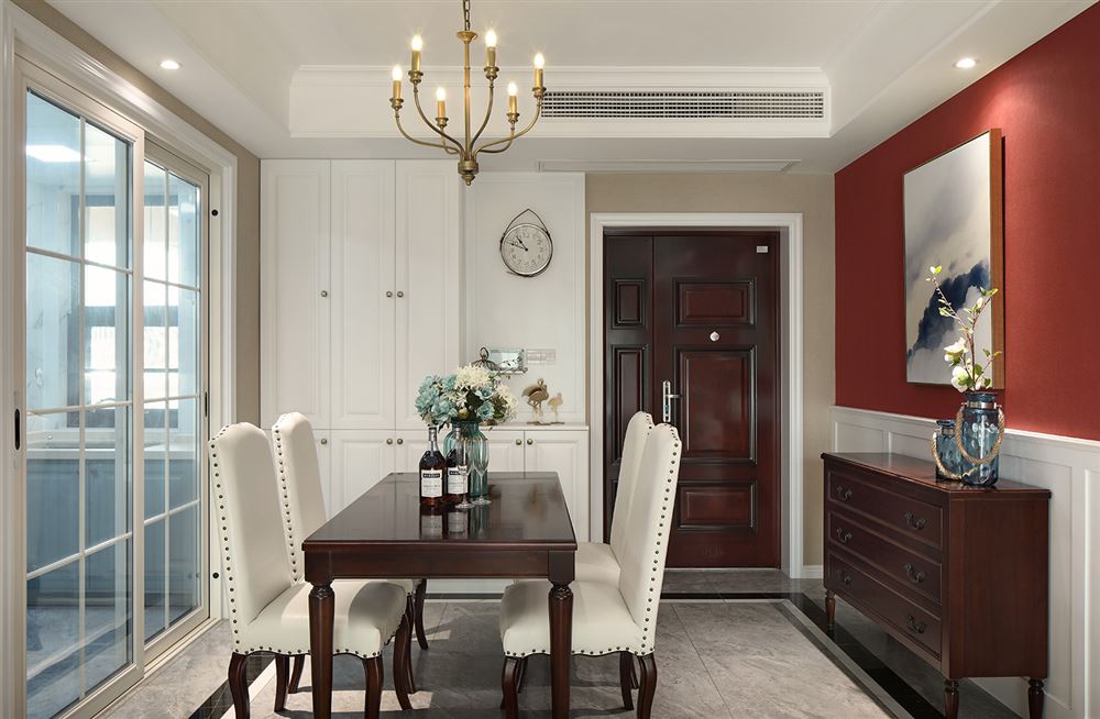 佛山市碧桂園南海悅城美式風格三居室裝修案例