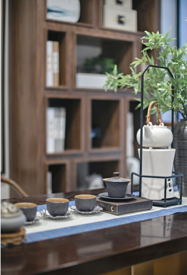 裝修案例新中式風格室內裝修效果圖-茶室 裝修案例新中式風格室內裝修效果圖-茶室