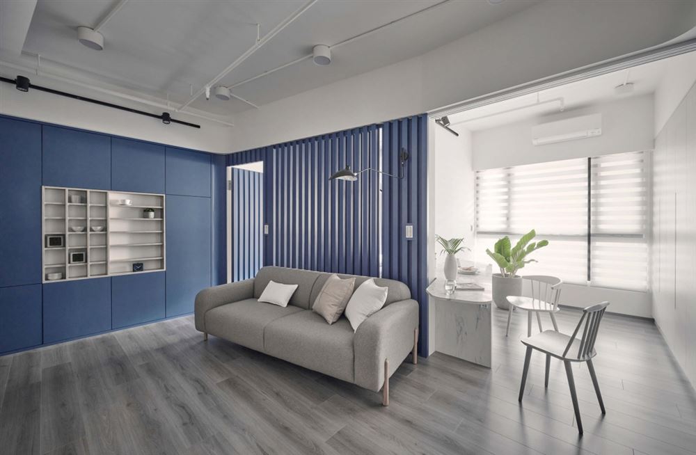 佛山市旭輝雅居樂清樾現代簡約風格三居室裝修案例