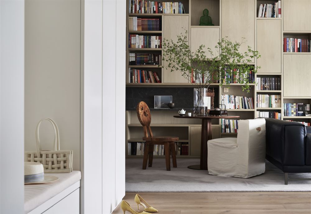 江門市五邑碧桂園現代簡約風格三居室裝修案例