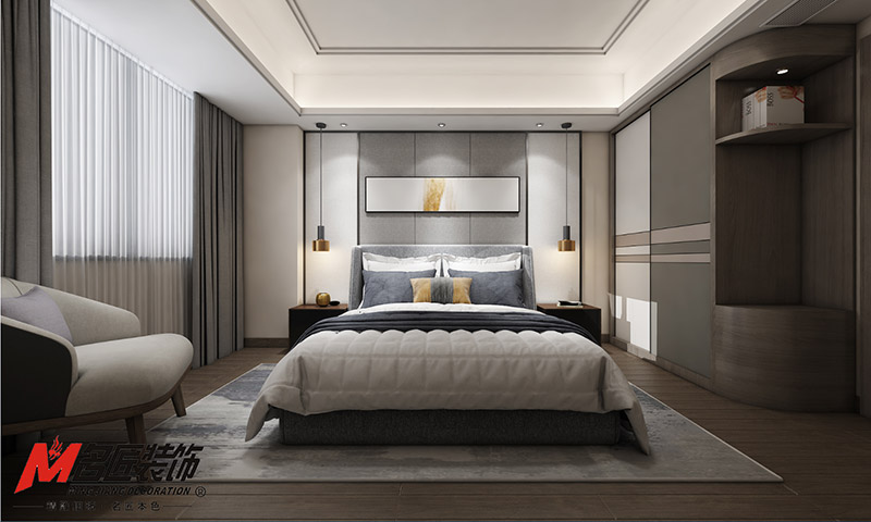 金城君悅四居236平米北歐風格裝修案例-客房 金城君悅四居236平米北歐風格裝修案例-客房