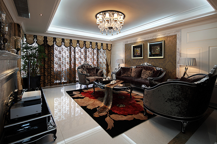 新古典風(fēng)格家裝設(shè)計(jì)室內(nèi)裝修效果圖-客廳 新古典風(fēng)格家裝設(shè)計(jì)室內(nèi)裝修效果圖-客廳