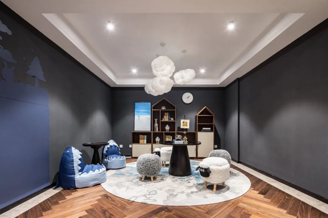 裝修案例新中式風格室內(nèi)裝修效果圖-兒童休閑區(qū) 裝修案例新中式風格室內(nèi)裝修效果圖-兒童休閑區(qū)