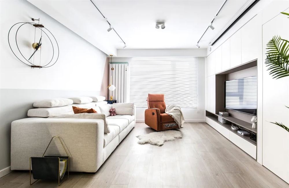 湛江市金科世家輕奢風格三居室裝修案例