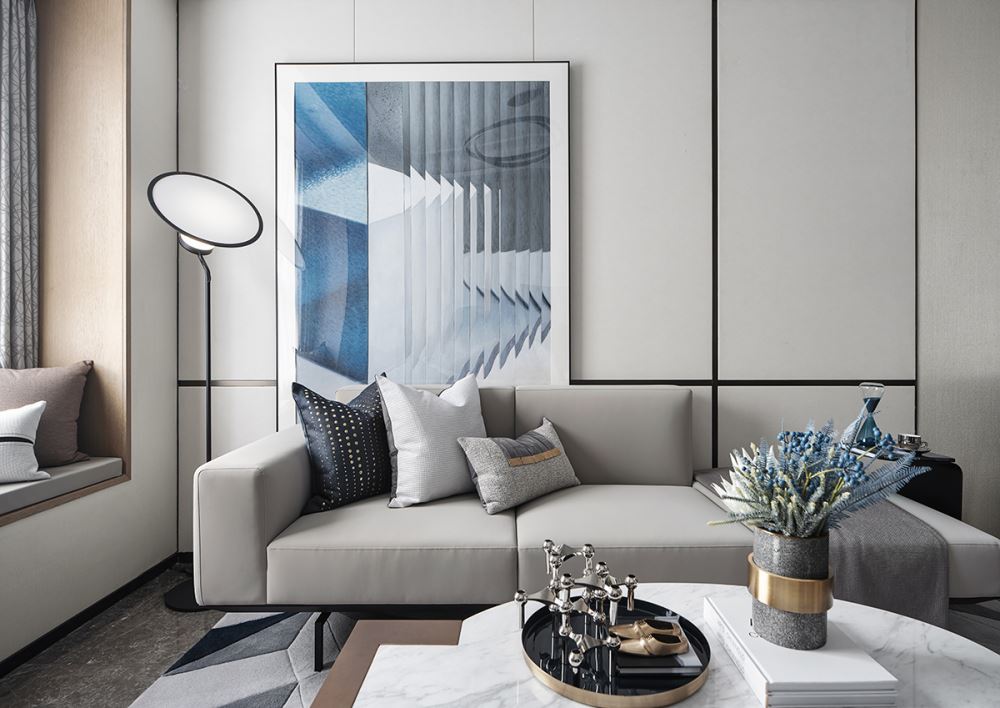 楚雄彝族自治州畜牧局住宿區現代簡約風格三居室裝修案例