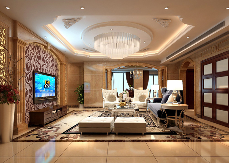 歐式風(fēng)格室內(nèi)裝修設(shè)計效果圖-萬科金域藍(lán)灣四居192平米-室內(nèi)客廳裝修設(shè)計 歐式風(fēng)格室內(nèi)裝修設(shè)計效果圖-萬科金域藍(lán)灣四居192平米-室內(nèi)客廳裝修設(shè)計