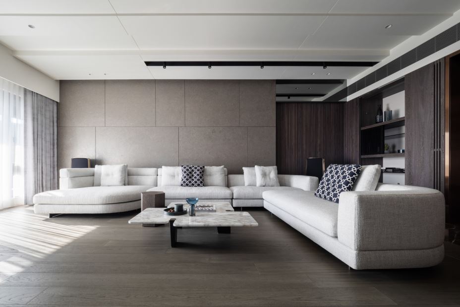 江門市江灣一品現代簡約風格三居室裝修案例