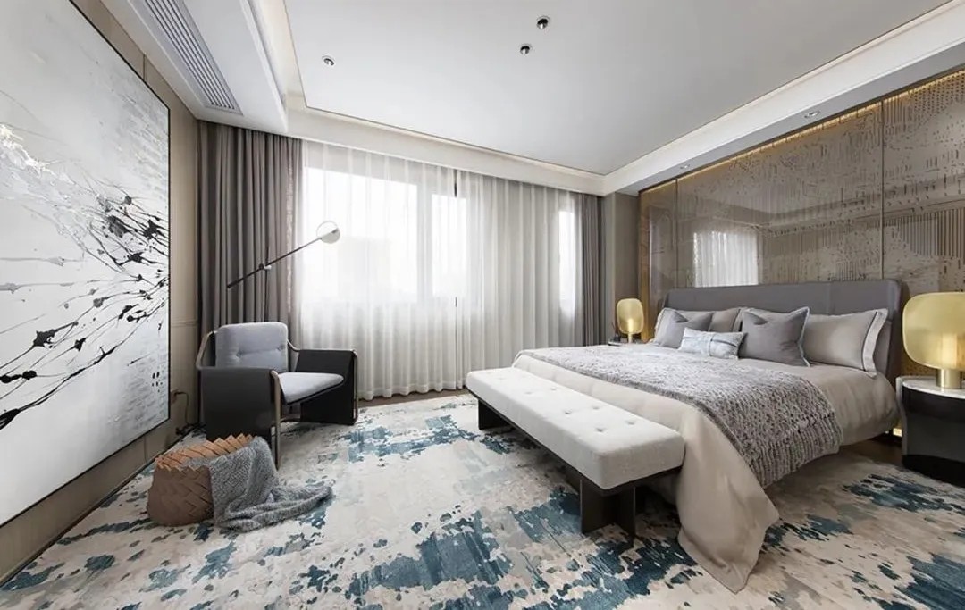 現代簡約風格室內設計家裝案例-臥室 現代簡約風格室內設計家裝案例-臥室