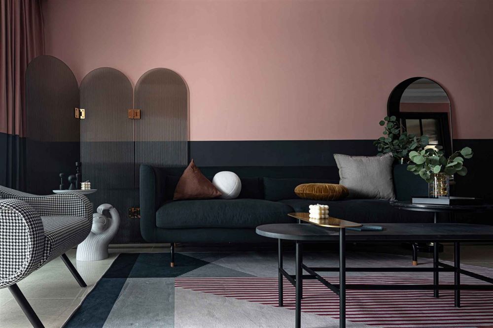 江門市新會碧桂園別墅輕奢風(fēng)格三居室裝修案例