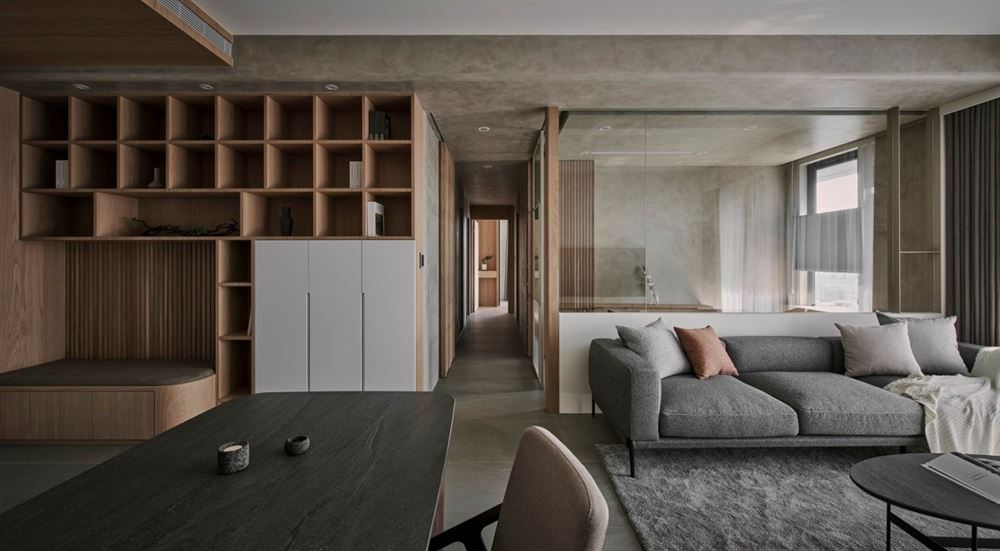 江門市東慶北路小區現代簡約風格三居室裝修案例