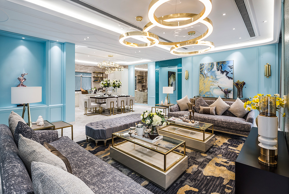 南寧鳳嶺佳園三居135平米歐式風格室內裝修案例-客廳 南寧鳳嶺佳園三居135平米歐式風格室內裝修案例-客廳