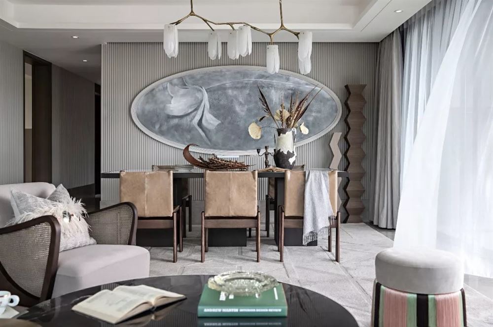 湛江市匯景雅居現代簡約風格三居室裝修案例