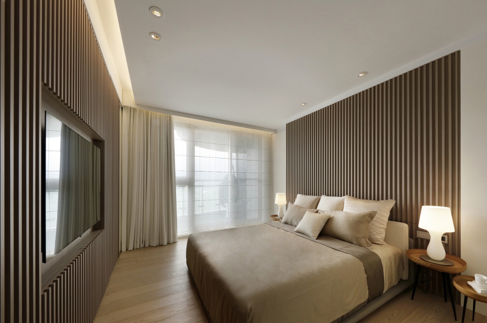 裝修案例現代奢華風格室內裝修效果圖-臥室 裝修案例現代奢華風格室內裝修效果圖-臥室