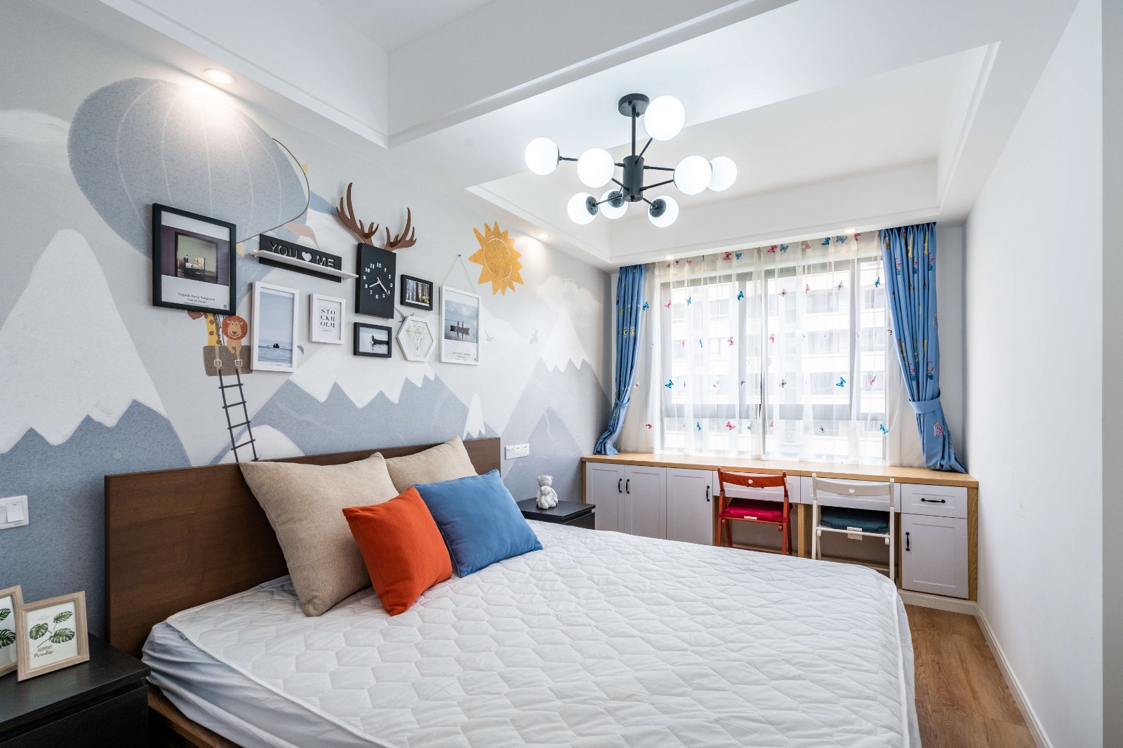 北歐風(fēng)格家裝設(shè)計室內(nèi)裝修效果圖-次臥 北歐風(fēng)格家裝設(shè)計室內(nèi)裝修效果圖-次臥