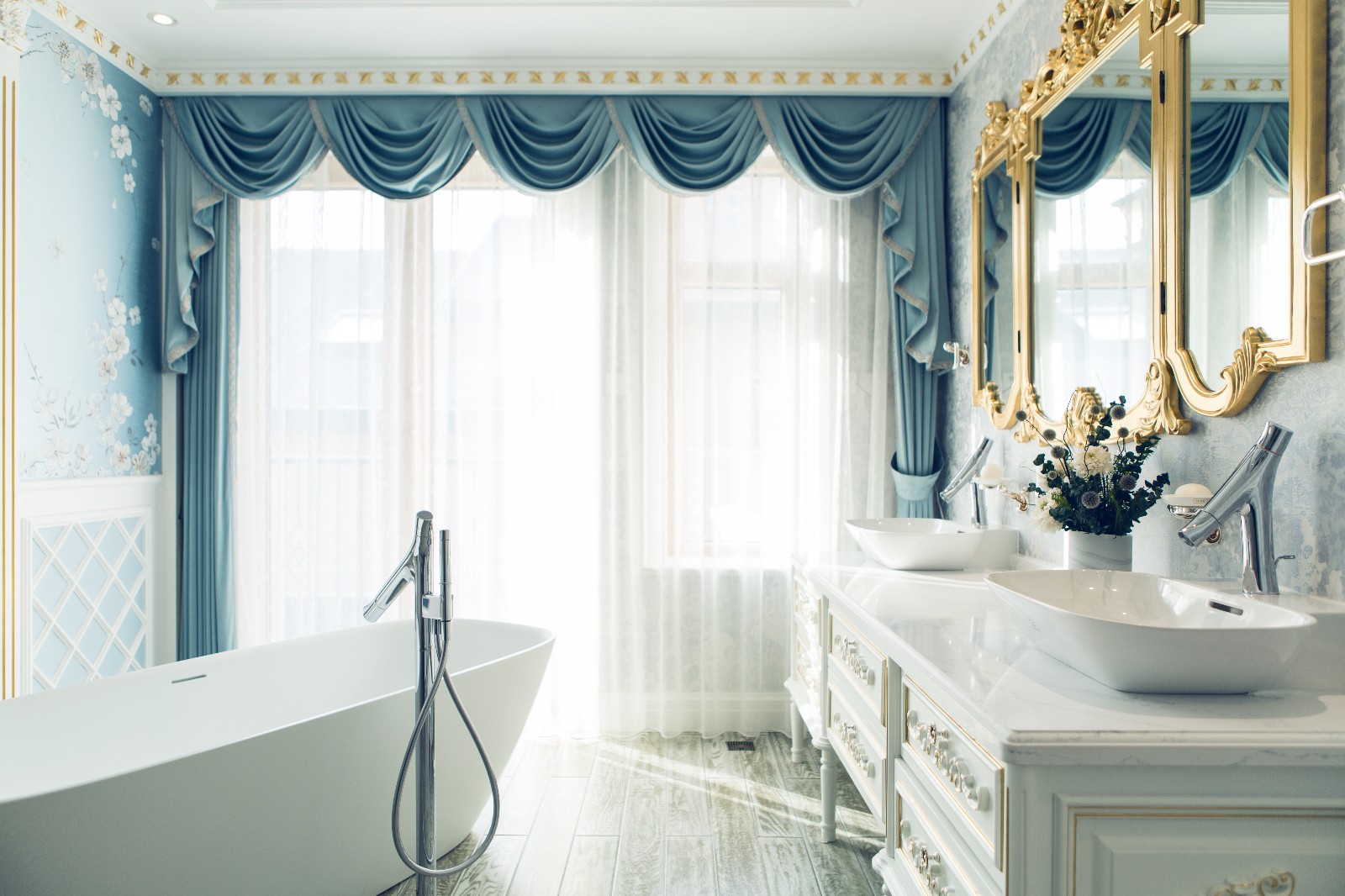 佛山裝修公司美式風格室內裝修效果圖-衛生間 佛山裝修公司美式風格室內裝修效果圖-衛生間