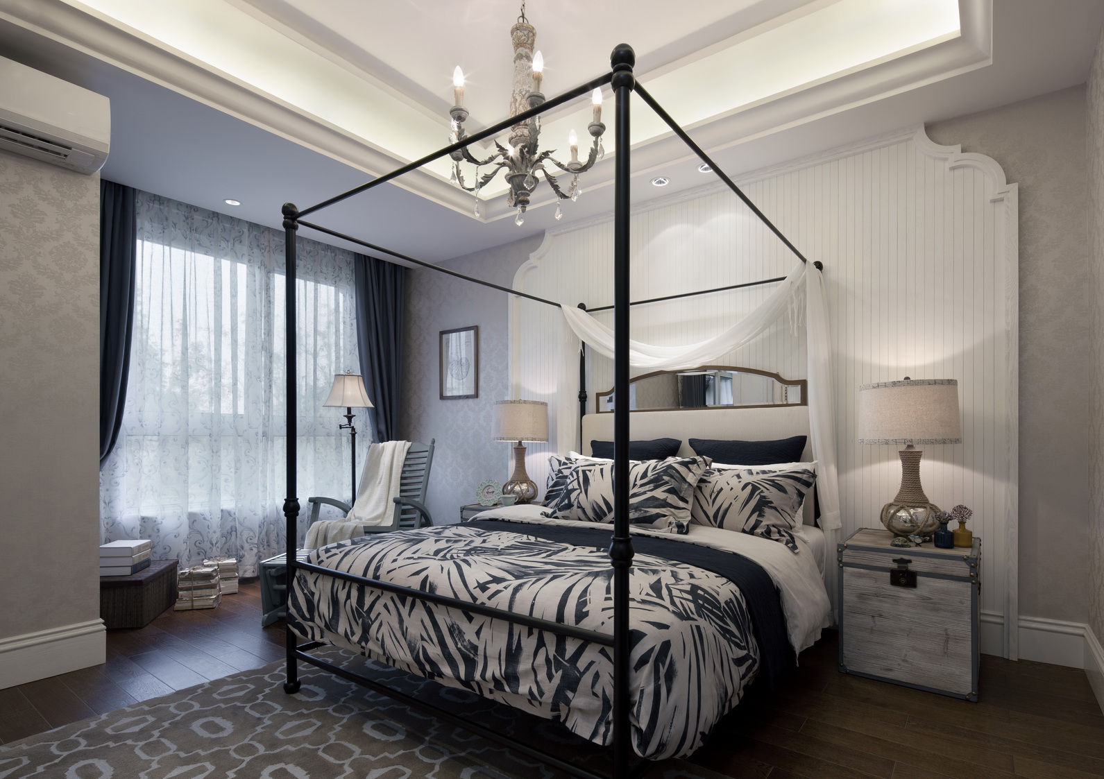 裝修公司地中海風格室內裝修效果圖-臥室 裝修公司地中海風格室內裝修效果圖-臥室