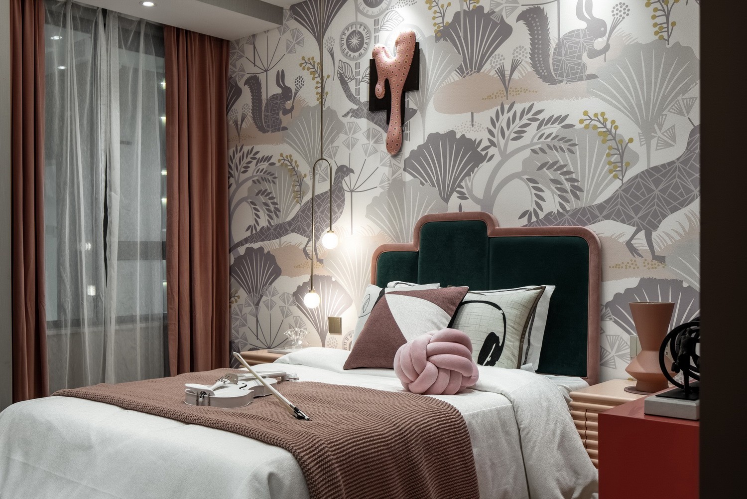 現(xiàn)代新中式風(fēng)格室內(nèi)設(shè)計家裝案例-兒童房 現(xiàn)代新中式風(fēng)格室內(nèi)設(shè)計家裝案例-兒童房