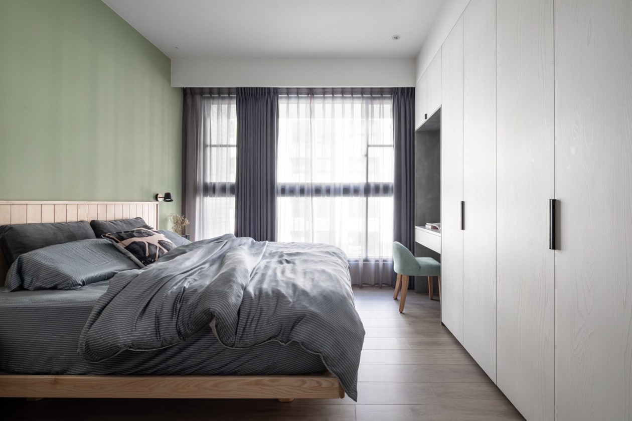 裝修案例現代前衛風格室內裝修效果圖-臥室 裝修案例現代前衛風格室內裝修效果圖-臥室