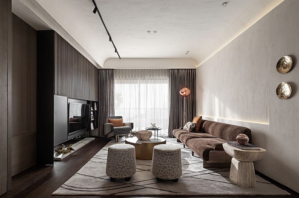 昭通市翠屏尚居現(xiàn)代簡約風(fēng)格四居室裝修案例