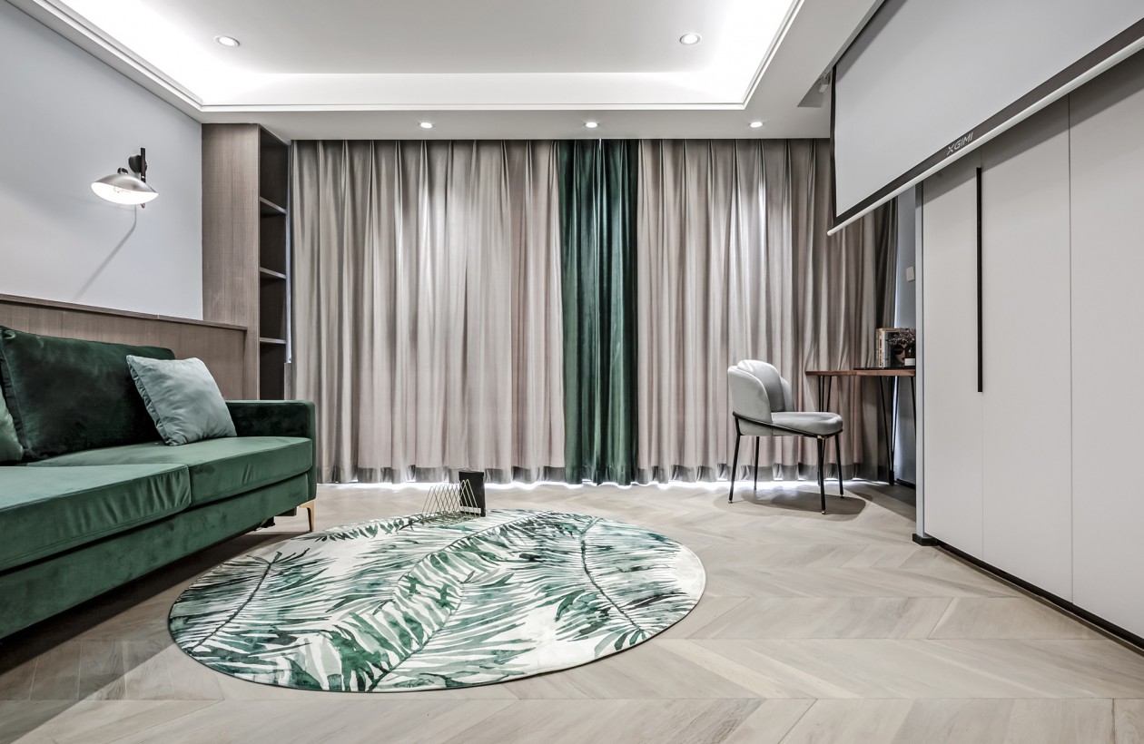 現代前衛風格室內設計家裝案例-臥室 現代前衛風格室內設計家裝案例-臥室