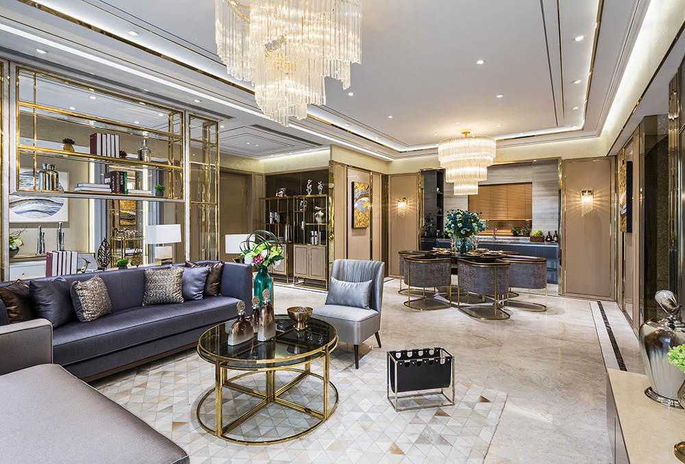 南寧鳳嶺佳園三居135平米歐式風格室內裝修案例-客廳 南寧鳳嶺佳園三居135平米歐式風格室內裝修案例-客廳