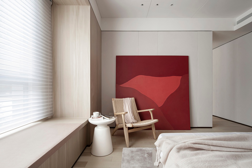 輕奢素雅風格室內(nèi)家裝案例效果圖-次臥 輕奢素雅風格室內(nèi)家裝案例效果圖-次臥