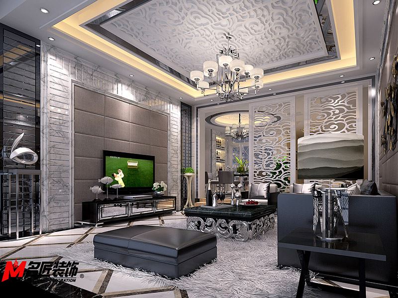 河源市堅基美麗城現(xiàn)代簡約風(fēng)格別墅裝修案例