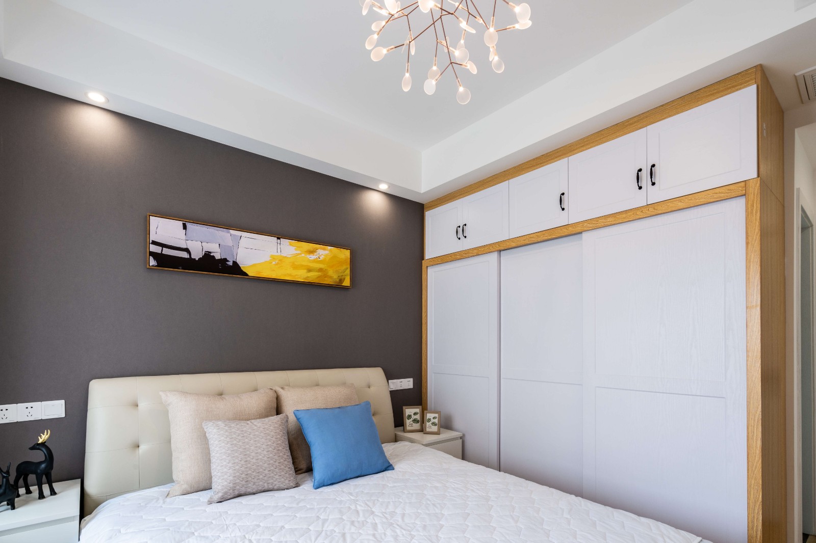 北歐風(fēng)格家裝設(shè)計室內(nèi)裝修效果圖-臥室 北歐風(fēng)格家裝設(shè)計室內(nèi)裝修效果圖-臥室