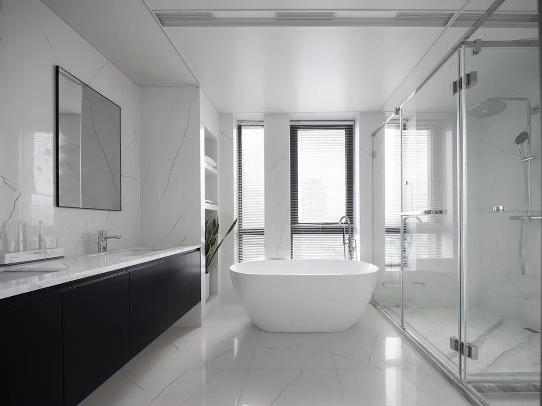 現代簡約風格室內設計家裝案例-衛生間 現代簡約風格室內設計家裝案例-衛生間