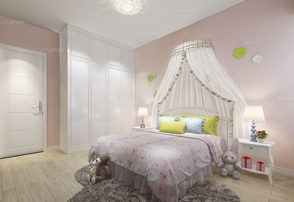 綠地璀璨天城三居135平米北歐風格裝修案例-兒童房 綠地璀璨天城三居135平米北歐風格裝修案例-兒童房