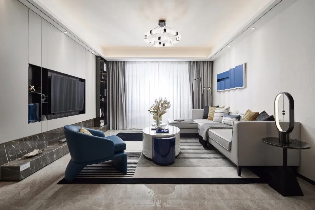 現代簡約風格室內設計家裝案例-客廳 現代簡約風格室內設計家裝案例-客廳