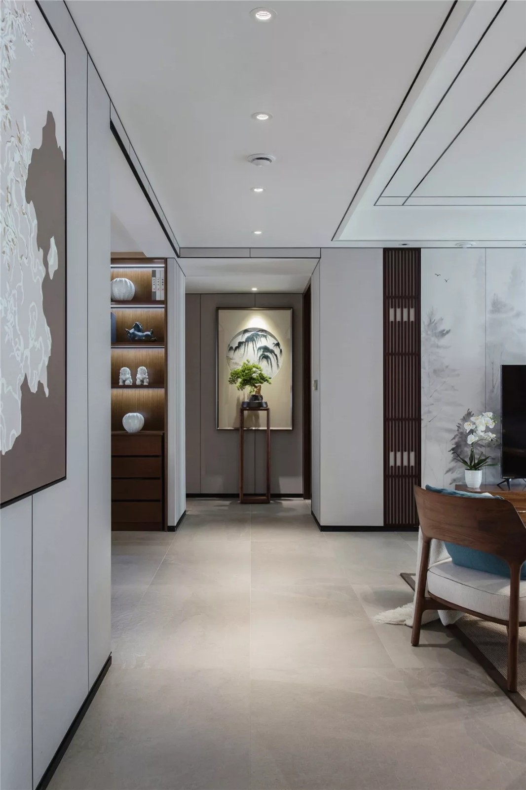 新中式室內(nèi)裝修-走廊 新中式室內(nèi)裝修-走廊