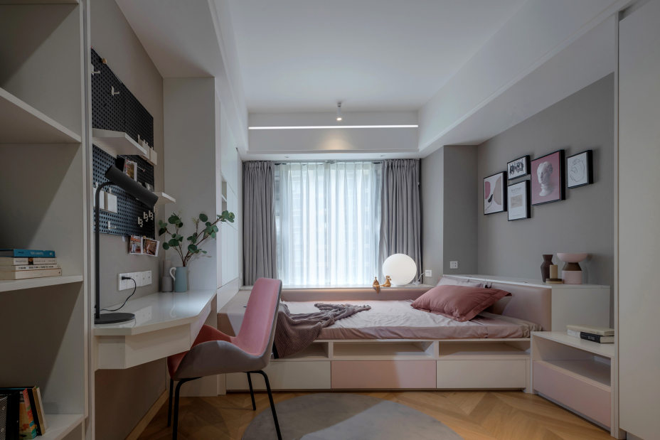 新中式風(fēng)格家裝設(shè)計(jì)室內(nèi)裝修效果圖-兒童房 新中式風(fēng)格家裝設(shè)計(jì)室內(nèi)裝修效果圖-兒童房