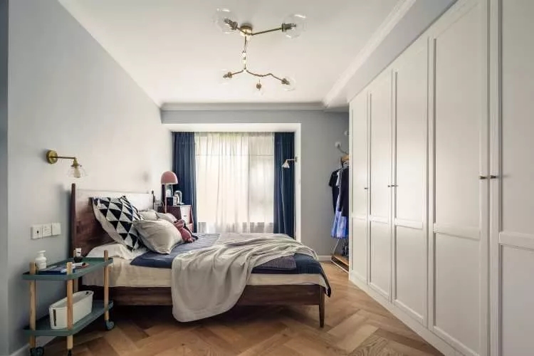 北歐風格家裝設計室內裝修效果圖-臥室 北歐風格家裝設計室內裝修效果圖-臥室