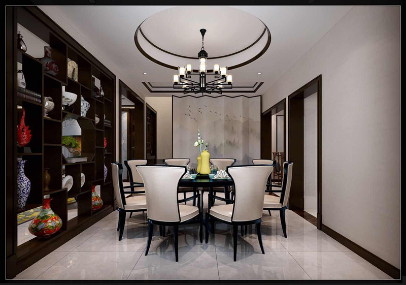 合肥市龍湖怡康·湖城大境新中式風(fēng)格別墅裝修案例