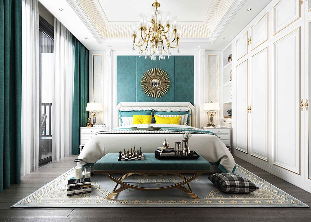 楚雄彝族自治州濱河苑歐式風格復式裝修案例